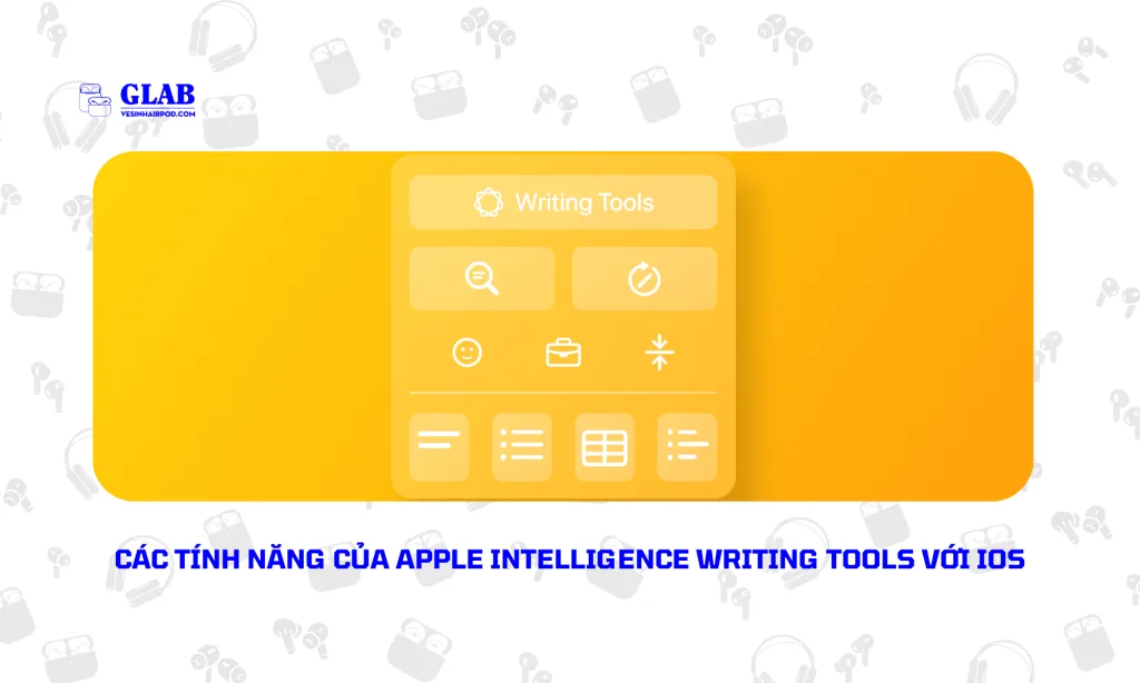 Writing Tools Ios Icon Cách Sử Dụng Apple Intelligence Writing Tools Trên iPhone, iPad
