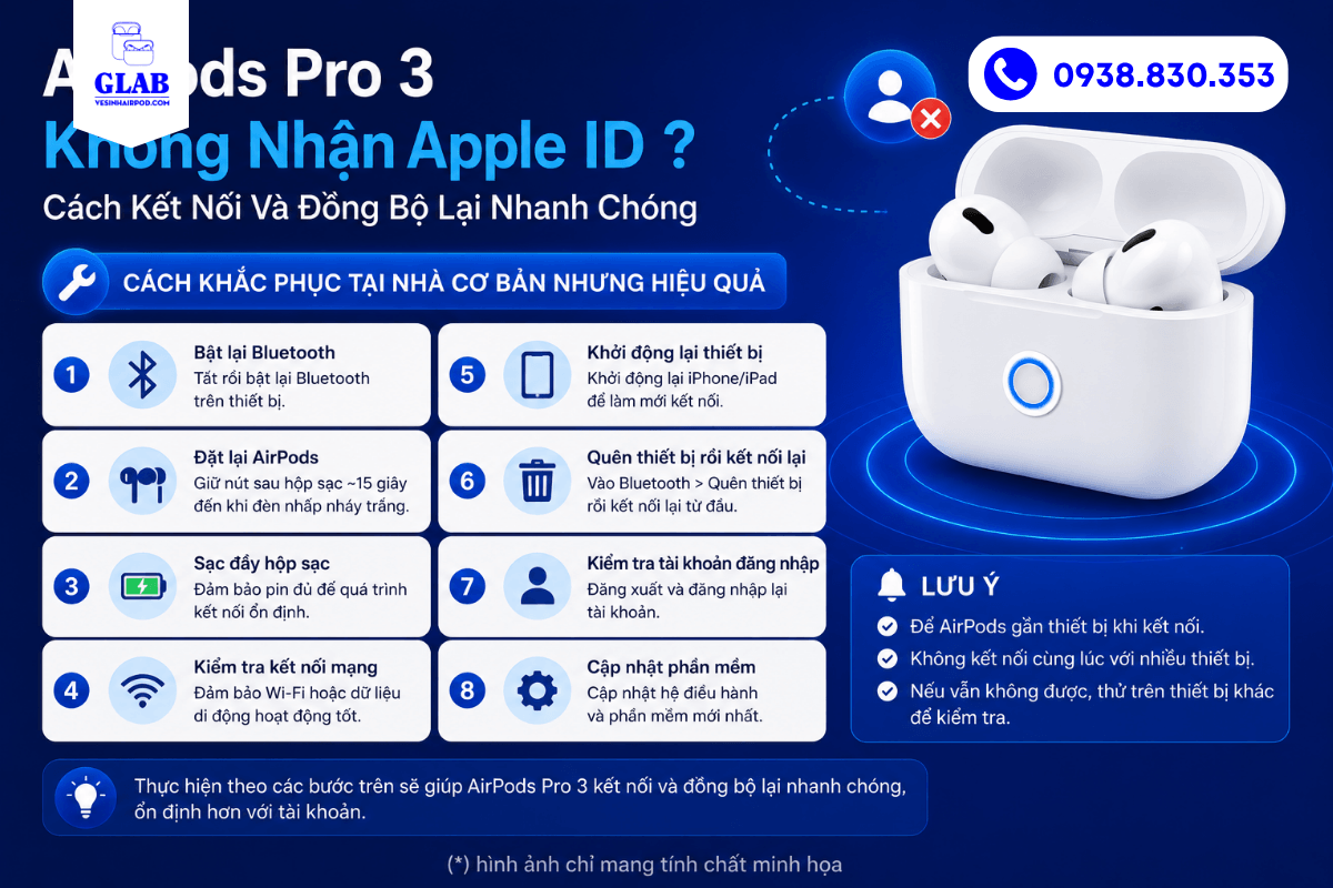 sua-airpods-pro-3-khong-nhan-apple-id-tai-glab